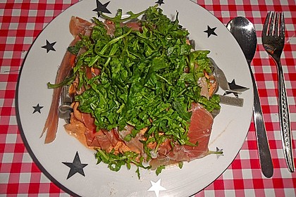 Pasta mit Rucola, Mascarpone und Parmaschinken 20