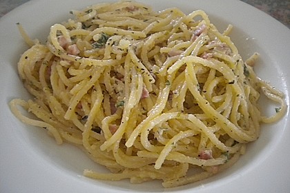 Spaghetti carbonara 11