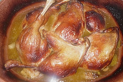 Gänsekeulen im Römertopf 26
