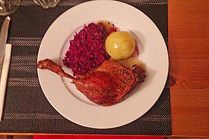Gänsekeulen im Römertopf 28