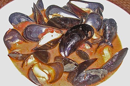 Muscheln aus dem Wok