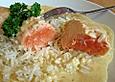 Lachsfilet in Pernod - Sahne Sauce