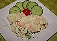 Eiersalat mit Obst