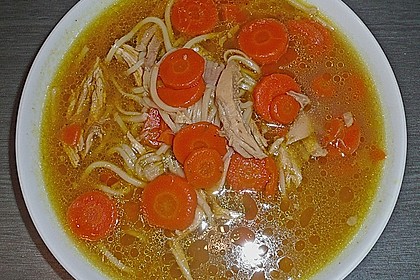 Goldgelbe Hühnersuppe 43