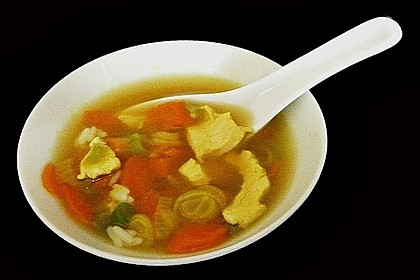 Goldgelbe Hühnersuppe 54