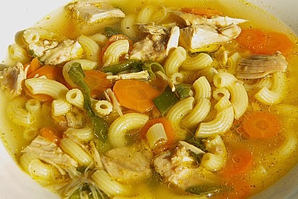 Goldgelbe Hühnersuppe 20