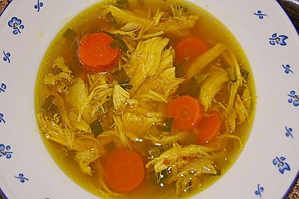 Goldgelbe Hühnersuppe 23