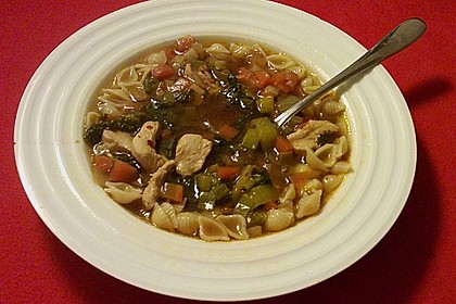 Goldgelbe Hühnersuppe 42