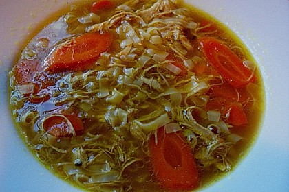 Goldgelbe Hühnersuppe 58