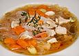 Goldgelbe H&uuml;hnersuppe