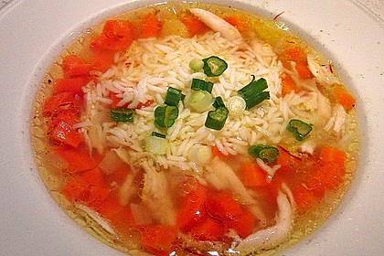 Goldgelbe Hühnersuppe 41