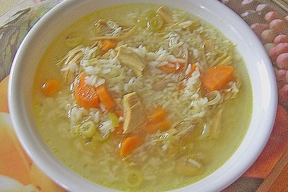 Goldgelbe Hühnersuppe 72