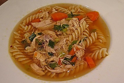 Goldgelbe Hühnersuppe 45