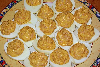 Gef&uuml;llte Eier