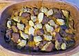 Schweineragout mit Aprikosen (R&ouml;mertopf)