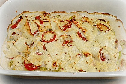 Fischauflauf mit Feta - Kruste 2