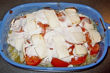 Fischauflauf mit Feta - Kruste 1