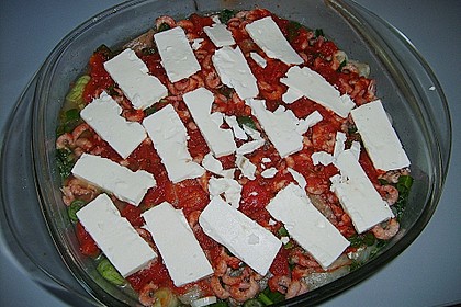 Fischauflauf mit Feta - Kruste 3