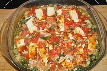 Fischauflauf mit Feta - Kruste 4