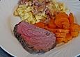 Rinderfilet mit Sauce Foresti&egrave;re