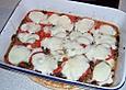 Gratinierte Champignons mit Mozzarella