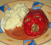 Gef&uuml;llte Paprika nach Uroma Susanne (Bild)