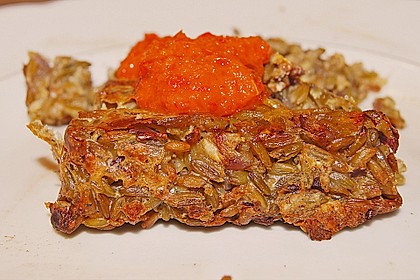 Gr&uuml;nkern - K&auml;se - Bratlinge 3