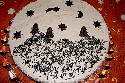Gl&uuml;hwein - Torte