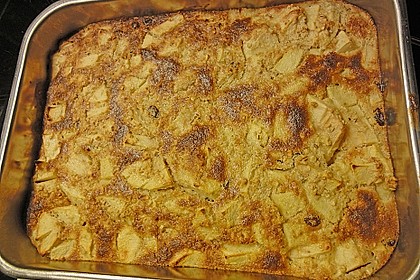 Apfelauflauf mit Haferflocken 3