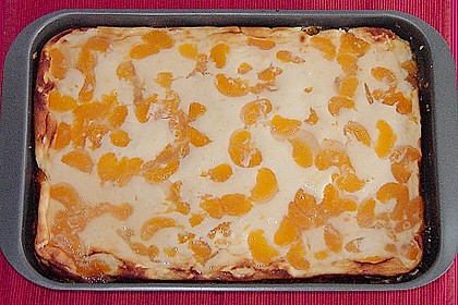 K&auml;sekuchen vom Blech