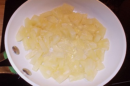 Karamellisierte Ananas 1