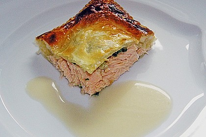 Lachs in Blätterteig 2