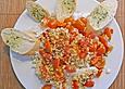 Gratiniertes Rotbarschfilet mit Thymian und Tomaten