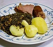 Gr&uuml;nkohl mit Pinkel (Bild)