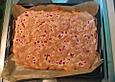 Johannisbeerkuchen mit Nusshaube