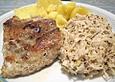 Gebratenes Zanderfilet mit Senf-Sauerkraut