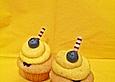 Blaubeer-Cupcakes mit Sahnefrosting
