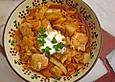 kr&uuml;meltigers Spitzkohleintopf mit Paprika und H&uuml;hnerbrust
