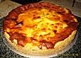 Apfelkuchen mit Marzipanguss
