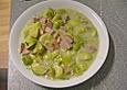 Kartoffel-Rosenkohl Eintopf mit Hack