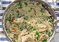 Schnelle Reispfanne mit Grillh&auml;hnchen