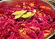 Weihnachtlicher Apfelrotkohl mit Mandarine