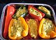 Gef&uuml;llte Paprika mit Maiscreme