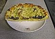Kleiner Kuchen mit Pflaumenmus und Zimt-Streuseln
