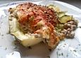 Zucchini-Hackauflauf mit Kartoffeln