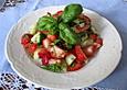 Gurken-Erdbeer-Salat