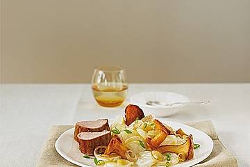Miracel Whip Kartoffelsalat mit Schalotten und Schweinefilet