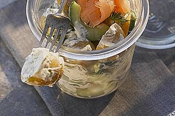 Schwedischer Miracel Whip Kartoffelsalat