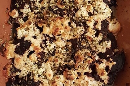Rote Bete Lasagne mit Feta und Honig 9