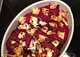 Rote Bete Lasagne mit Feta und Honig